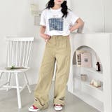 チェックボックスロゴプリント半袖Tシャツ | Outfitter lab | 詳細画像14