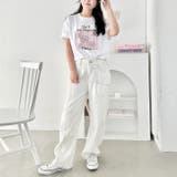 チェックボックスロゴプリント半袖Tシャツ | Outfitter lab | 詳細画像24