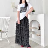 チェックボックスロゴプリント半袖Tシャツ | Outfitter lab | 詳細画像9