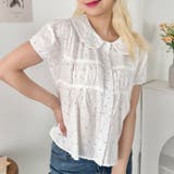 エアリーフラワー半袖ブラウス | Outfitter lab | 詳細画像11