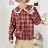ピンタックレース丸襟長袖シャツ | Outfitter lab | 詳細画像23 