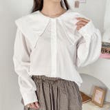 プリュムレースカラーブラウス | Outfitter lab | 詳細画像5 