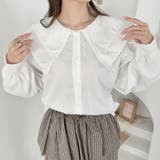 プリュムレースカラーブラウス | Outfitter lab | 詳細画像6 