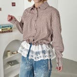 レースヘムチェックシャツ | Outfitter lab | 詳細画像15 