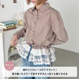 レースヘムチェックシャツ | Outfitter lab | 詳細画像4 