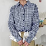 レースヘムチェックシャツ | Outfitter lab | 詳細画像6 