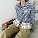 レースヘムチェックシャツ | Outfitter lab | 詳細画像8 