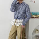 レースヘムチェックシャツ | Outfitter lab | 詳細画像9 