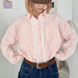 レースフリルオーバーチェックシャツ | Outfitter lab | 詳細画像21 