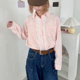 レースフリルオーバーチェックシャツ | Outfitter lab | 詳細画像23 