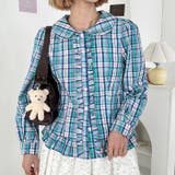 ロマンティックフリルチェックシャツ | Outfitter lab | 詳細画像5 