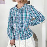 ロマンティックフリルチェックシャツ | Outfitter lab | 詳細画像7 