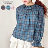 カラフルボタンチェックシャツ | Outfitter lab | 詳細画像1