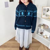 スノーフォレストニットカーディガン | Outfitter lab | 詳細画像17