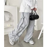 グレー | ドットリボンスウェットパンツ | Outfitter lab