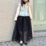 フリフリボリュームチュールロングスカート | Outfitter lab | 詳細画像9