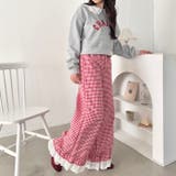 コットンフリルギンガムチェックパンツ | Outfitter lab | 詳細画像14 