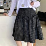 ピンドットミディスカート | Outfitter lab | 詳細画像10 