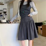 ピンドットミディスカート | Outfitter lab | 詳細画像19 