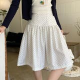ピンドットミディスカート | Outfitter lab | 詳細画像5 