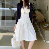 ピンドットミディスカート | Outfitter lab | 詳細画像9 