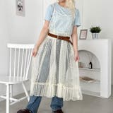 ドットチュールフリルキャミワンピース | Outfitter lab | 詳細画像12 