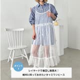 ドットチュールフリルキャミワンピース | Outfitter lab | 詳細画像2 
