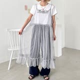 ドットチュールフリルキャミワンピース | Outfitter lab | 詳細画像21 