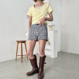 ラブリーギンガムフリルミニパンツ | Outfitter lab | 詳細画像9
