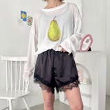 サテンレースショートパンツ | Outfitter lab | 詳細画像9