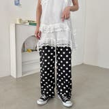 コインドットワイドパンツ | Outfitter lab | 詳細画像14