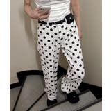 ホワイト | コインドットワイドパンツ | Outfitter lab