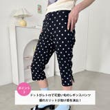 ドットカプリパンツ | Outfitter lab | 詳細画像3 