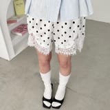 サテンドットショートパンツ | Outfitter lab | 詳細画像7
