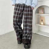 裾レースチェックパンツ | Outfitter lab | 詳細画像12 