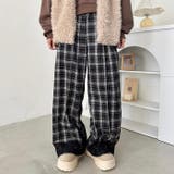 裾レースチェックパンツ | Outfitter lab | 詳細画像5 