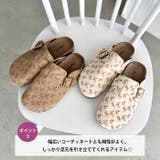 小花柄クロッグシューズ | Outfitter lab | 詳細画像4