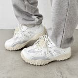 【靴紐2種set】ボリュームソールレーススニーカー | Outfitter lab | 詳細画像20 