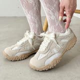 【靴紐2種set】ボリュームソールレーススニーカー | Outfitter lab | 詳細画像5 