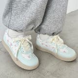 小花柄パステルスニーカー | Outfitter lab | 詳細画像11 