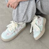 小花柄パステルスニーカー | Outfitter lab | 詳細画像13 