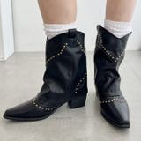 スタッズゲートルミドルブーツ | Outfitter lab | 詳細画像7