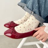リボンエナメルフラットバレエシューズ | Outfitter lab | 詳細画像13 