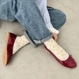 リボンエナメルフラットバレエシューズ | Outfitter lab | 詳細画像15 
