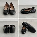 リボンエナメルフラットバレエシューズ | Outfitter lab | 詳細画像29 