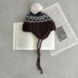 ノルディック柄イヤーフラップニットキャップ | Outfitter lab | 詳細画像16 