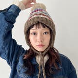 ノルディック柄イヤーフラップニットキャップ | Outfitter lab | 詳細画像25 