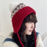 ノルディック柄イヤーフラップニットキャップ | Outfitter lab | 詳細画像29 