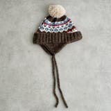 ノルディック柄イヤーフラップニットキャップ | Outfitter lab | 詳細画像36 