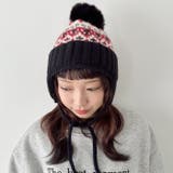 ノルディック柄イヤーフラップニットキャップ | Outfitter lab | 詳細画像7 